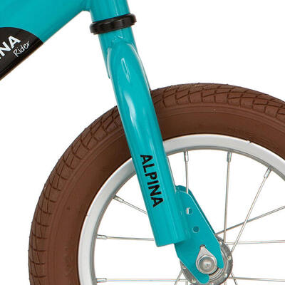 Alpina Gabel Balance Bike in Mineralgrün für Kinder