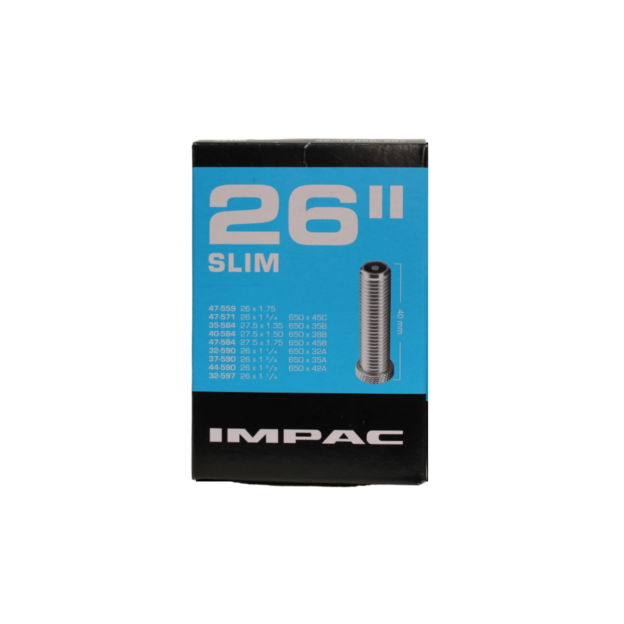 IMPAC Impac Binnenband AV12 26 Inch - Butyl Schrader Ventiel 40mm