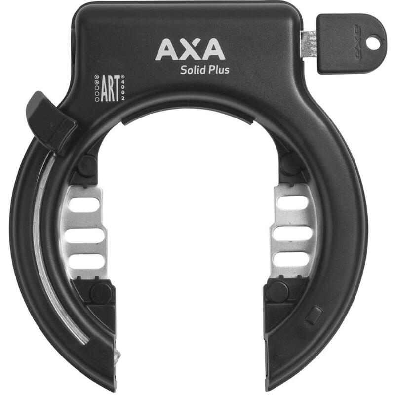 Axa Solid Plus zwart ringslot - ART2, 11/15 beschermingsniveau