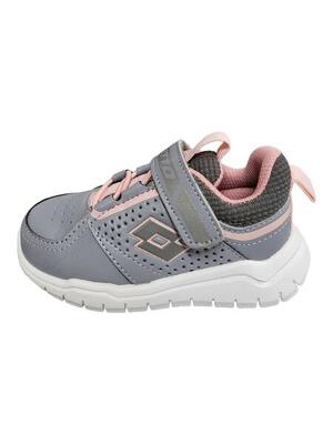 Scarpe bambina lotto spacelite amf 2 ii inf s-grigio/rosa-218188-9eo