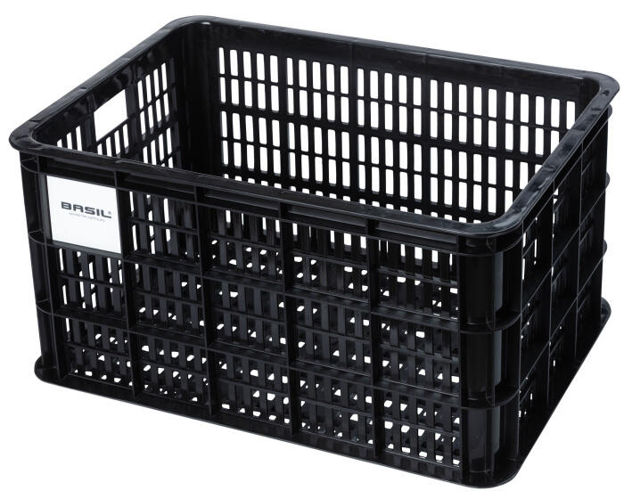 Caisse de vélo Basil L - Grande - 40 litres - Noir 6/7