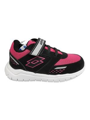 Scarpe bambina lotto spacelite amf 2 ii inf s-nero/rosa-218189-310