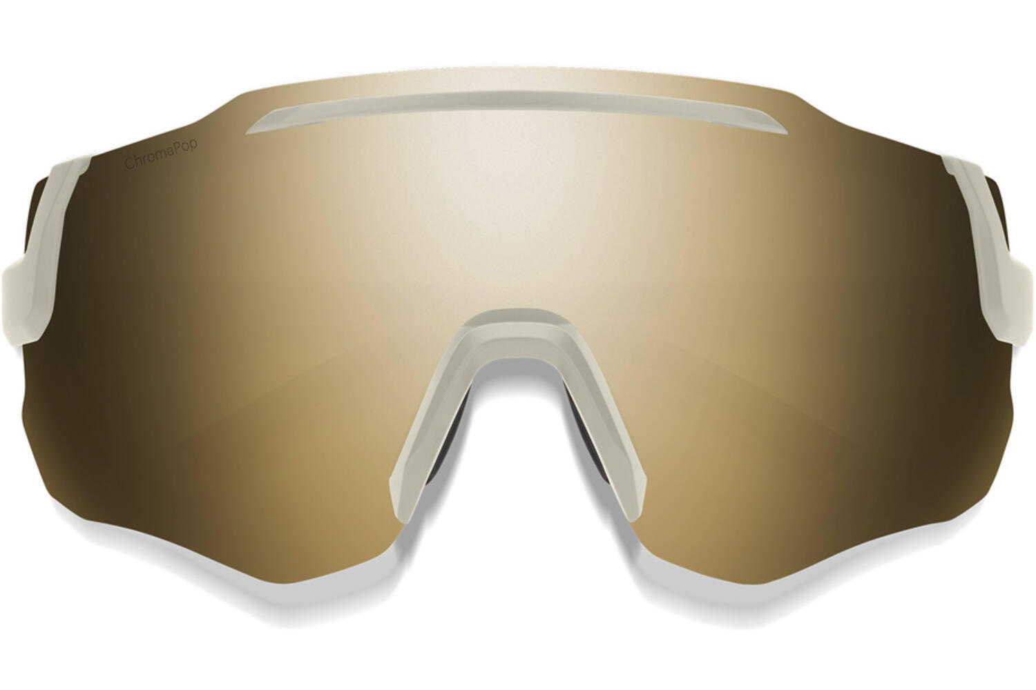 Lunettes Smith Momentum mat os chrome noir or miroir 3/4