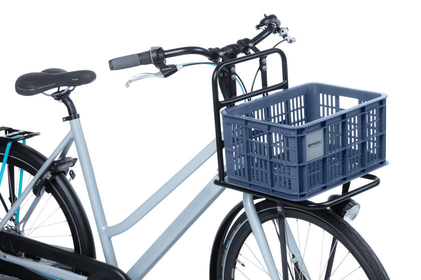 Kompakte Basilikum Fahrradradbox S - 17,5 Liter - Blau 5/7