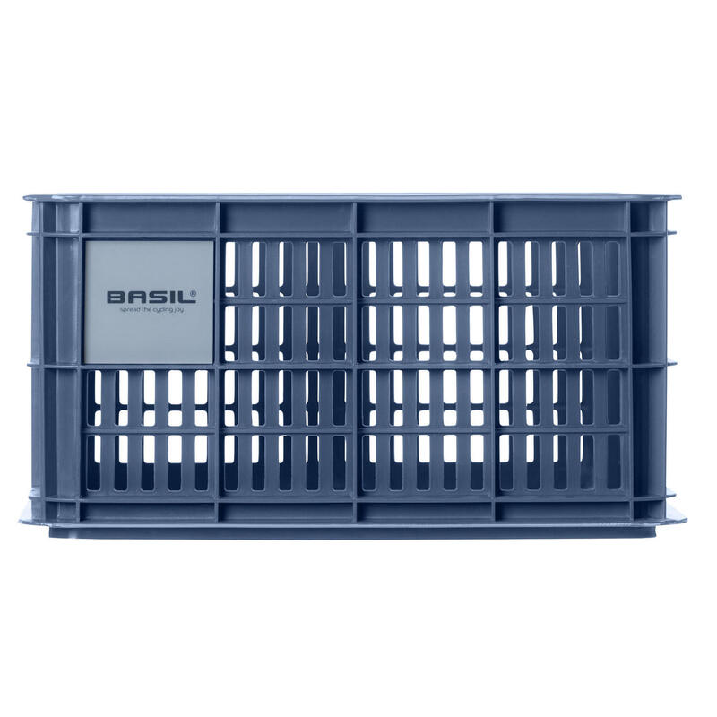 Gerecyclede fietskrat Crate S 17.5 liter 29 x 39 x 20 cm - bluestone