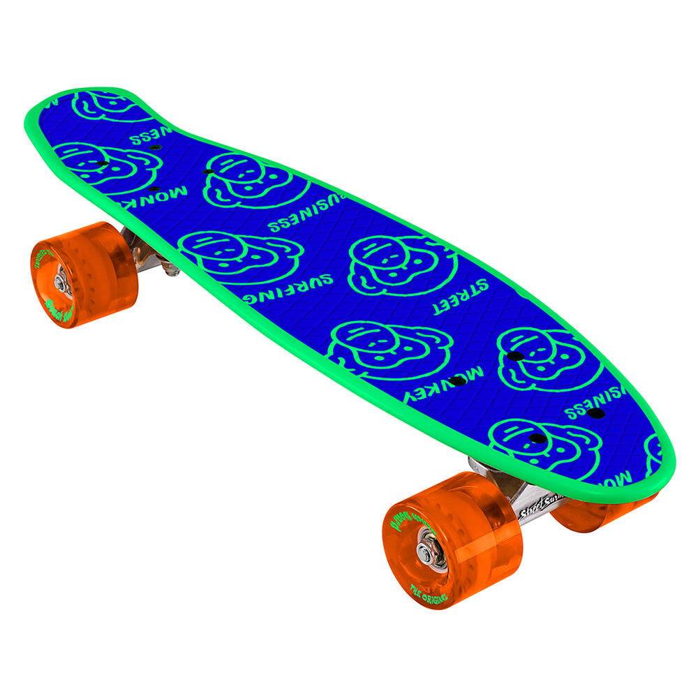 STREET SURFING Cruiser Beach Board Glow Monkey Business