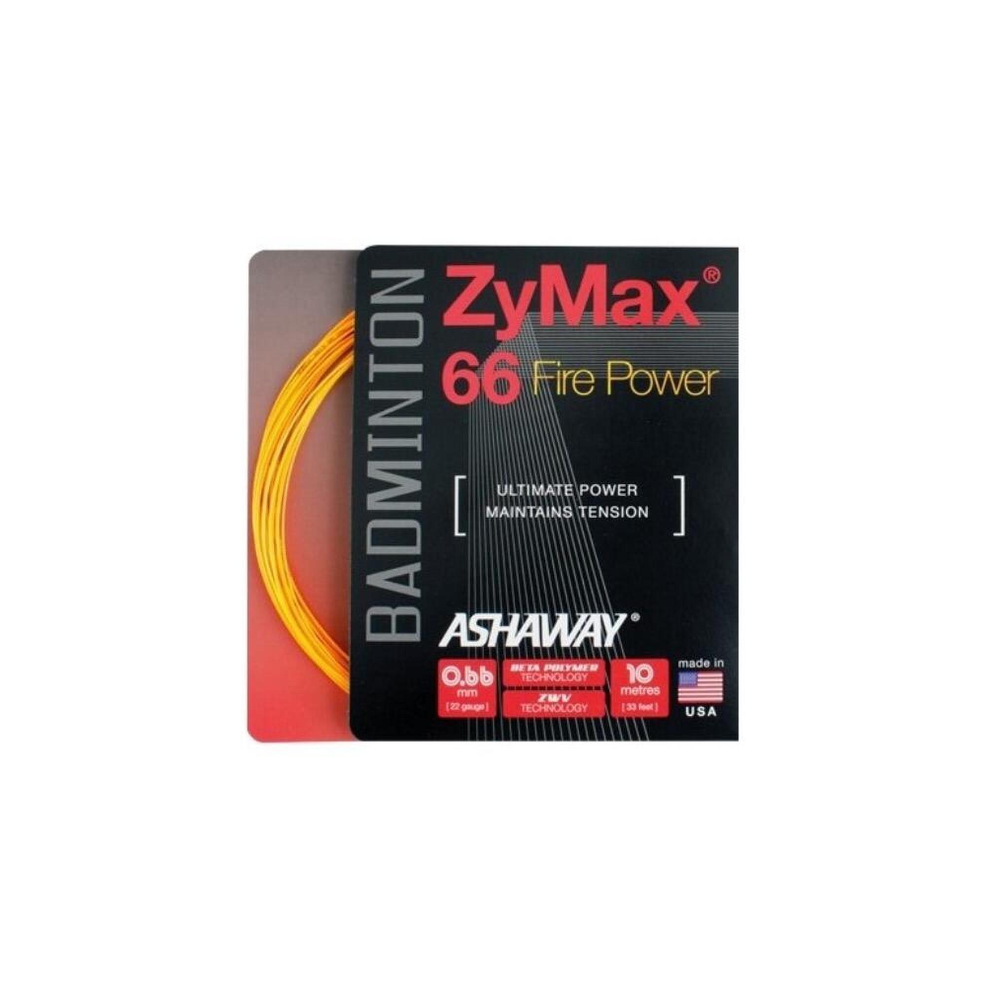 Naciąg do badmintona ASHAWAY ZyMax 66 - set