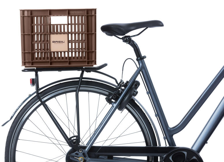 Caisse de Vélo Basil M - 29,5 Litres - Solution de Transport Brun 6/7