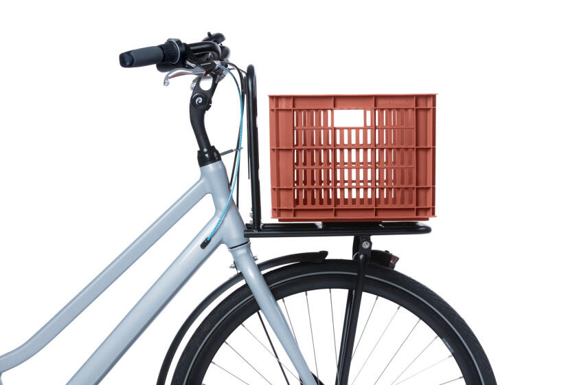 Basil Fietskrat M - 29,5 liter - Rood - Stevige Constructie 5/7