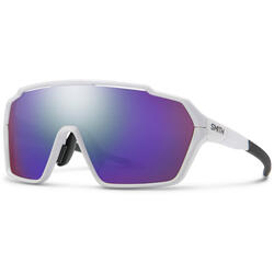 Smith Shift mag bril white chromapop violet mirror