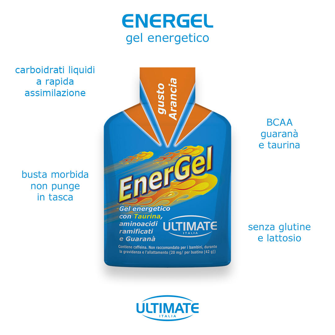 Integratore alimentare - ENERGEL ARANCIA - 42g 4/6
