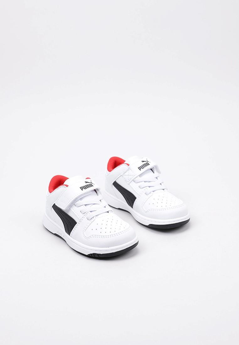Sneaker Bambino   Rebound layup bco/nero 370493-01 2/5