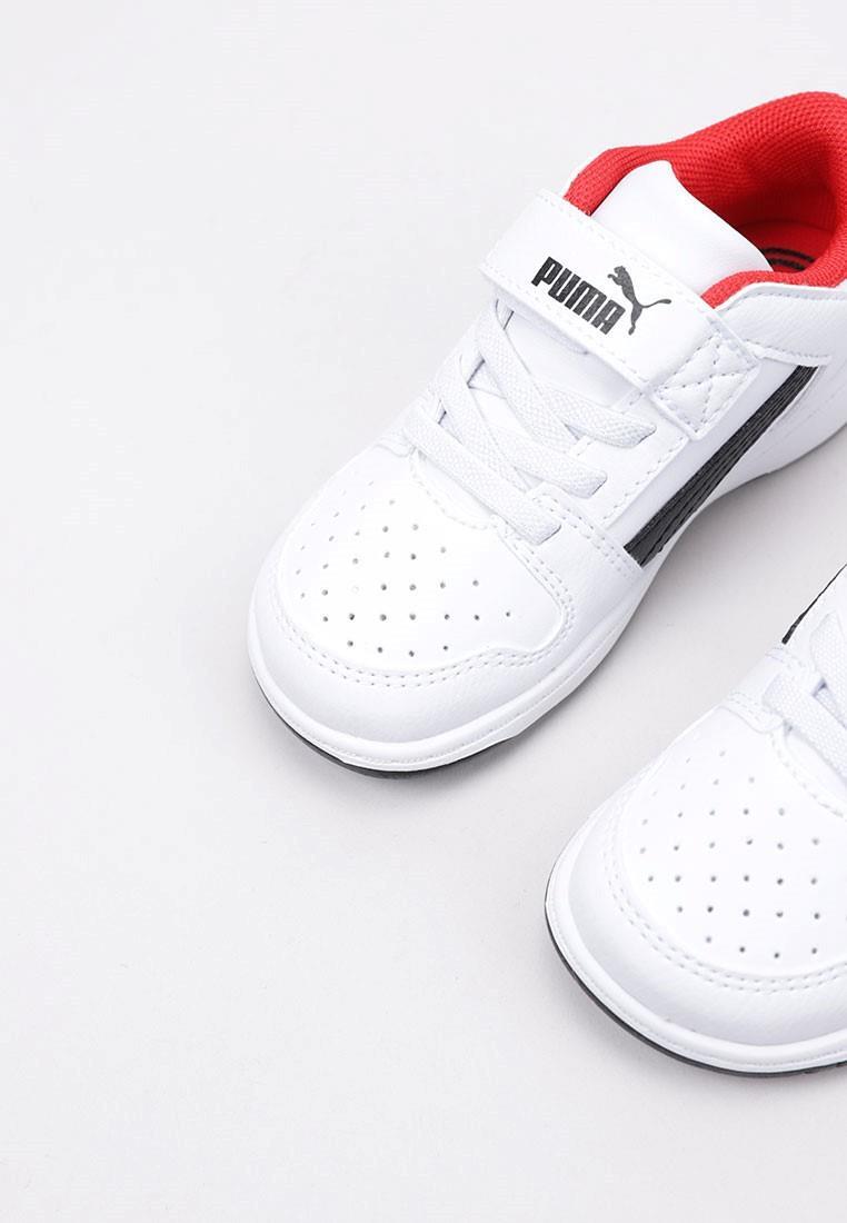 Sneaker Bambino   Rebound layup bco/nero 370493-01 3/5