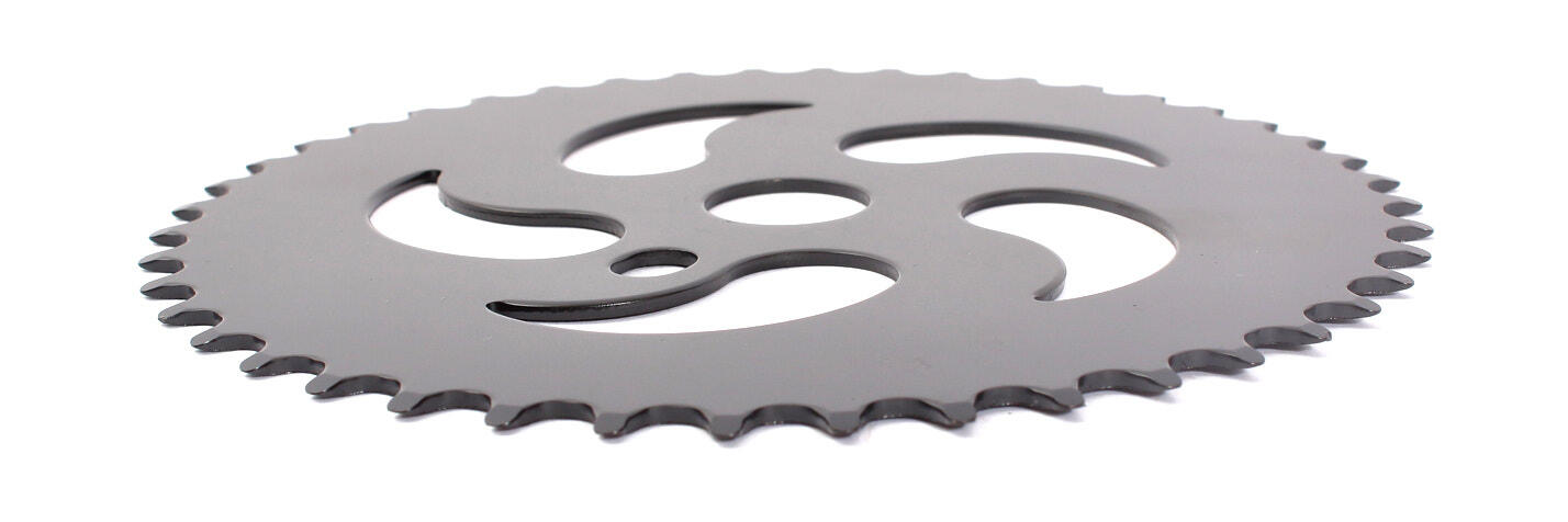 Plato BMX KHE PRISM 44T negro 2/4