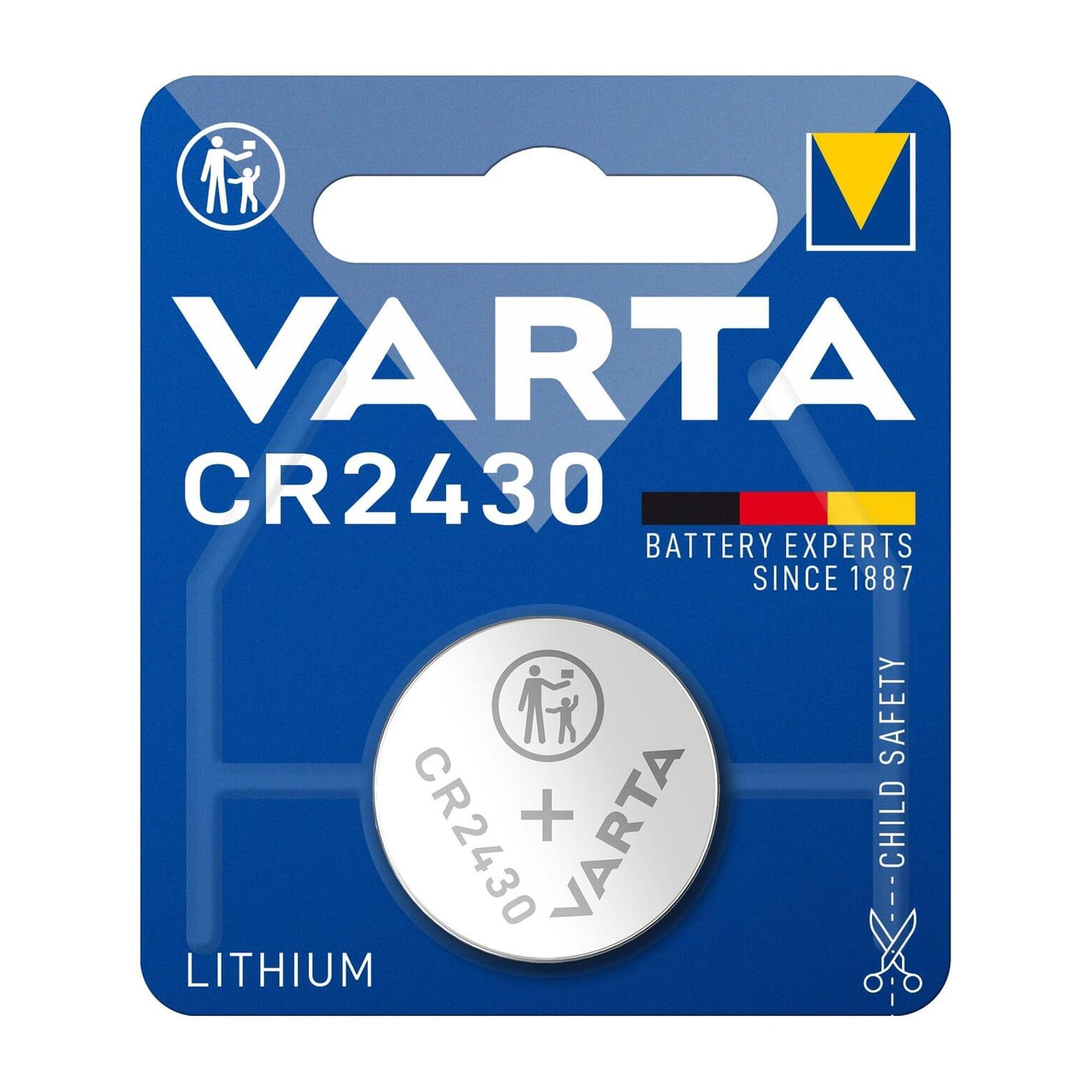 Varta - Button Cell Varta Cr2430 3v (p1) - Pile - Gris - Taille Unique - Decathlon