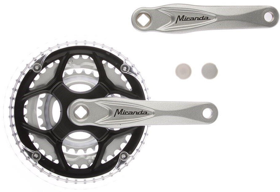 Miranda Cranket Alu Silber 22 32 42T flach +0 mm 2/2