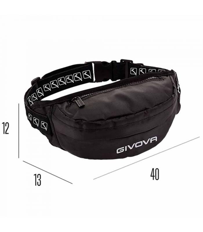 Riñonera Givova Marsupio Banda Negro 3/6