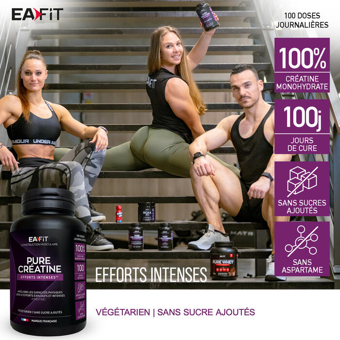 Pure Créatine Efforts Intenses EAFit en poudre - 300g 5/7