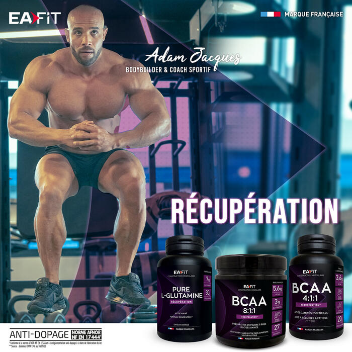 BCAA 8:1:1 Récupération EAFit - Saveur Pastèque - 275g 4/7