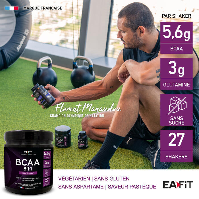 BCAA 8:1:1 Récupération EAFit - Saveur Pastèque - 275g 6/7