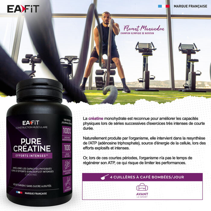 Pure Créatine Efforts Intenses EAFit en poudre - 300g 4/7