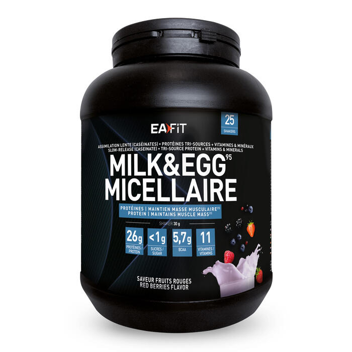 Milk & Egg 95 Micellaire Fruits Rouges 750 g