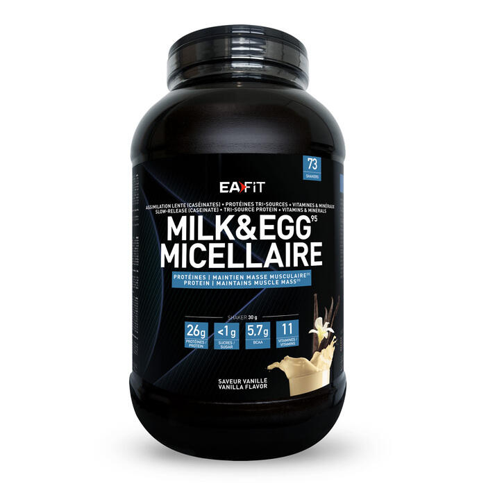 Milk & Egg 95 Micellaire Vanille 2,2kg 1/7