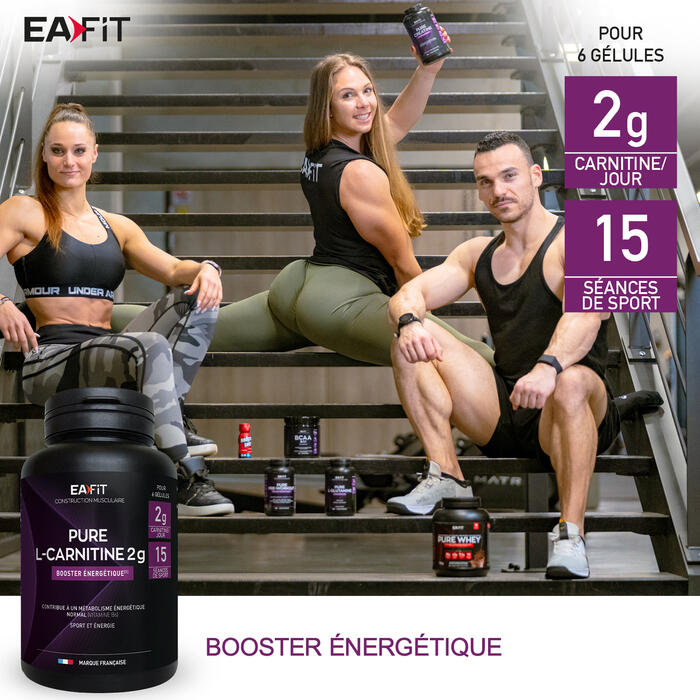EAFIT Pure L-Carnitine 2 g 90 gélules 5/7