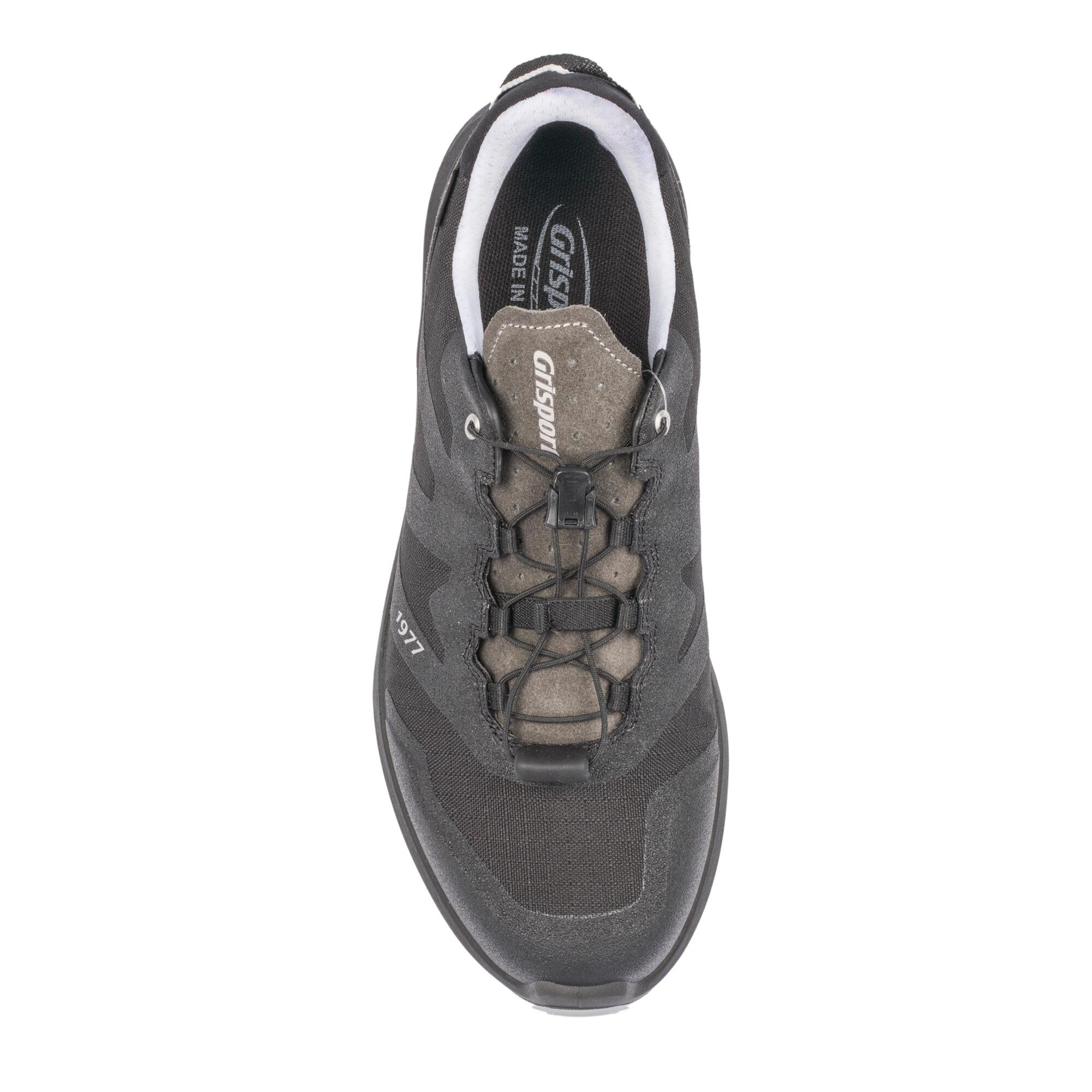 Mens Apache Suede Walking Shoes (Black) 4/4