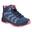Chaussures de marche ERIFIS Garçon (Bleu nuit / Rose cendre)