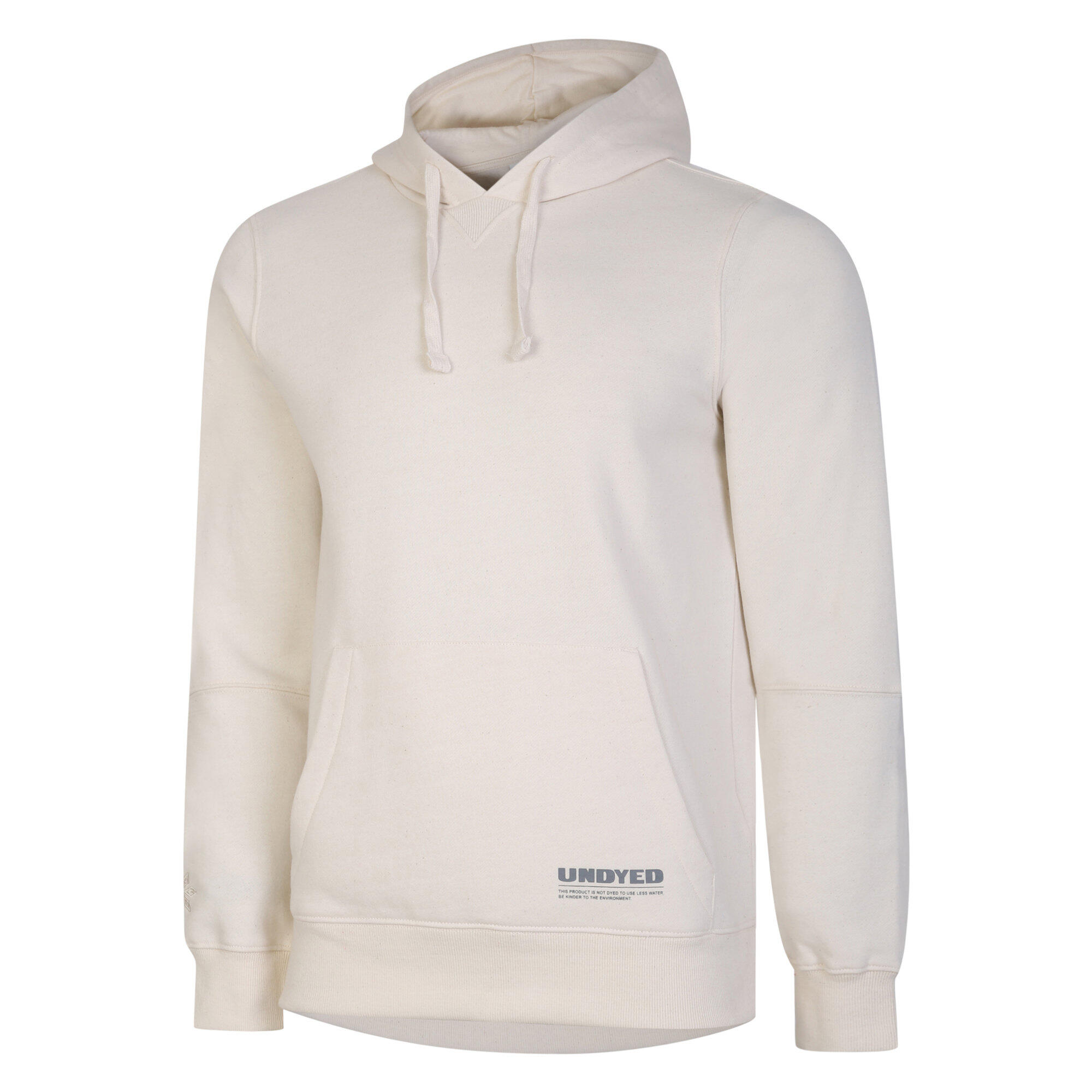 Mens Undyed Undyed Hoodie (Natural) 1/4