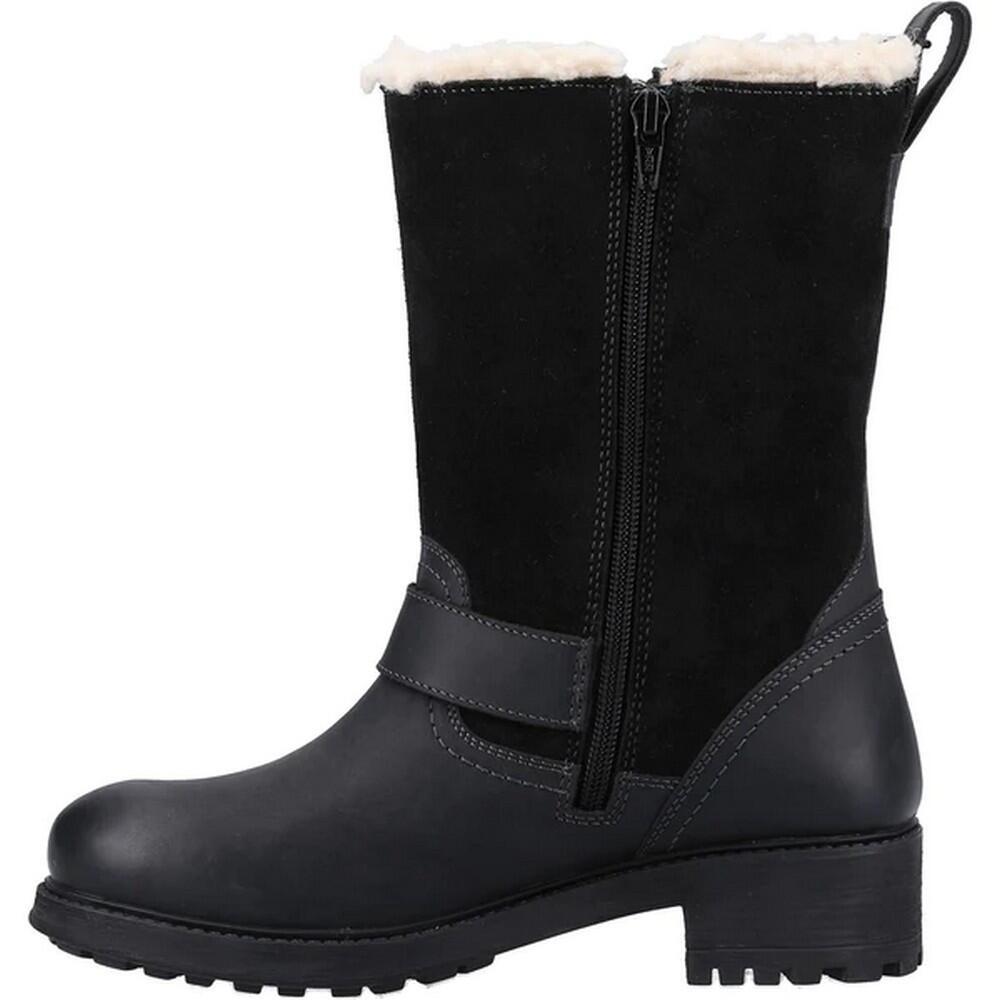 Womens/Ladies Alverton Leather Boots (Black) 2/5