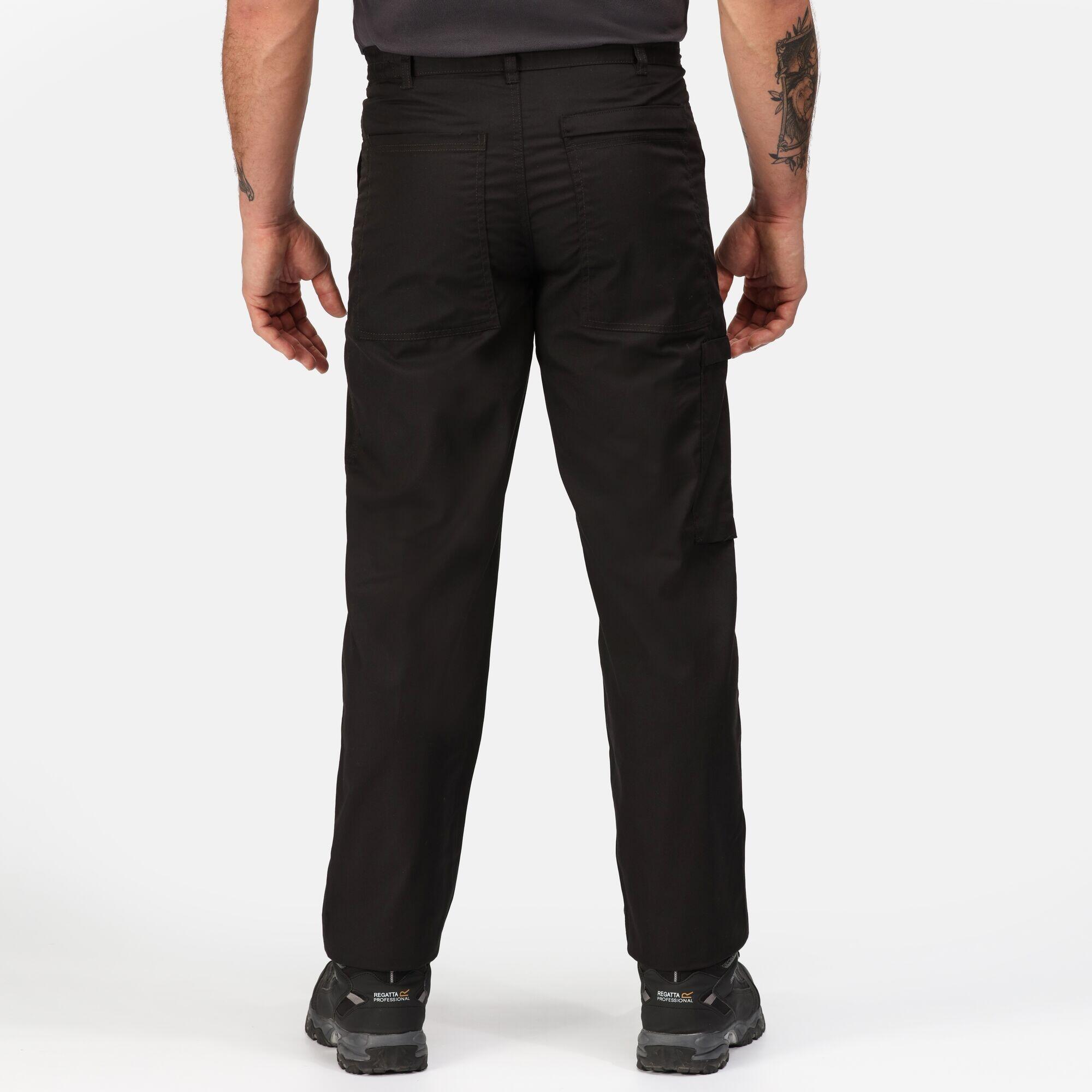 Mens Action Waterproof Trousers (Black) 4/5