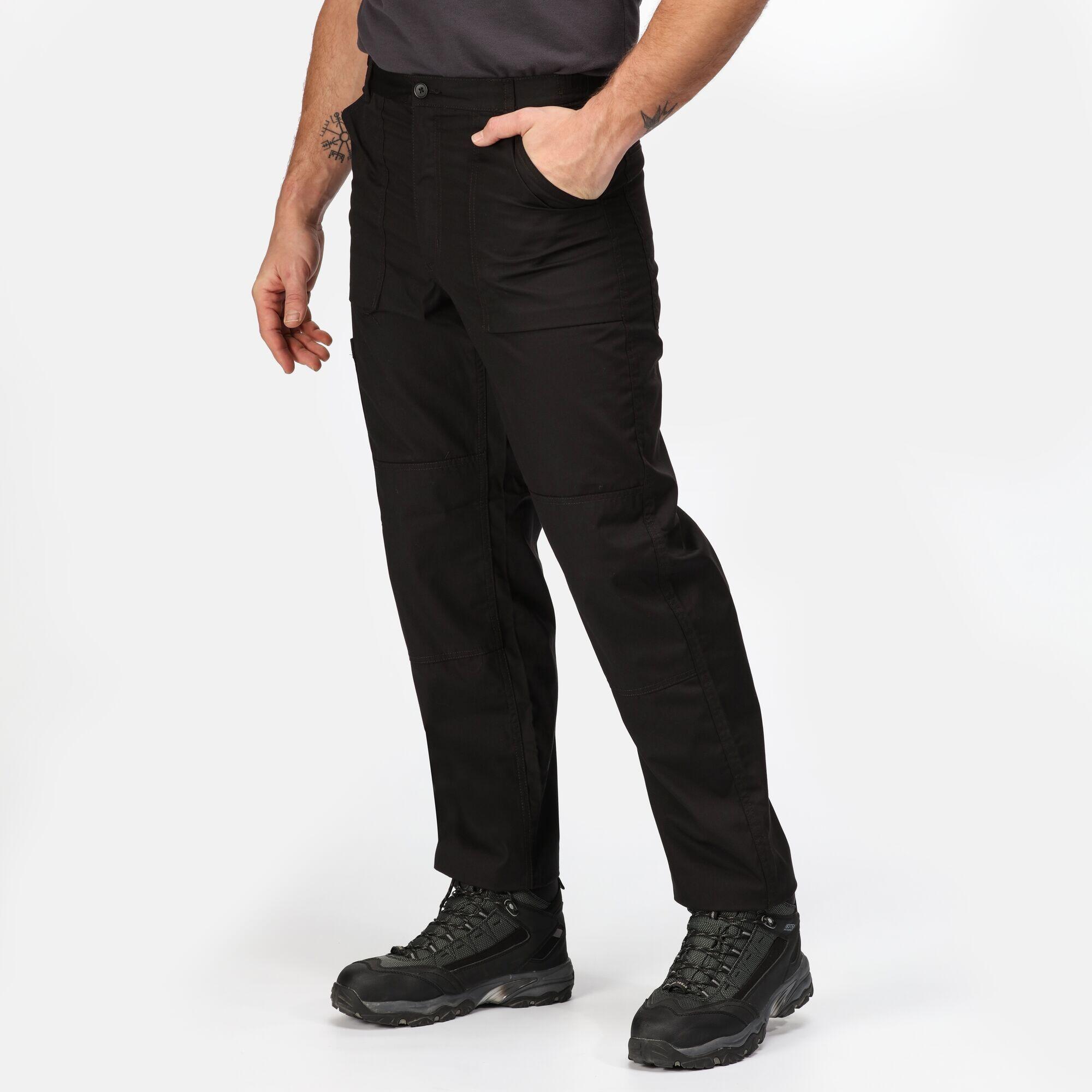 Mens Action Waterproof Trousers (Black) 3/5