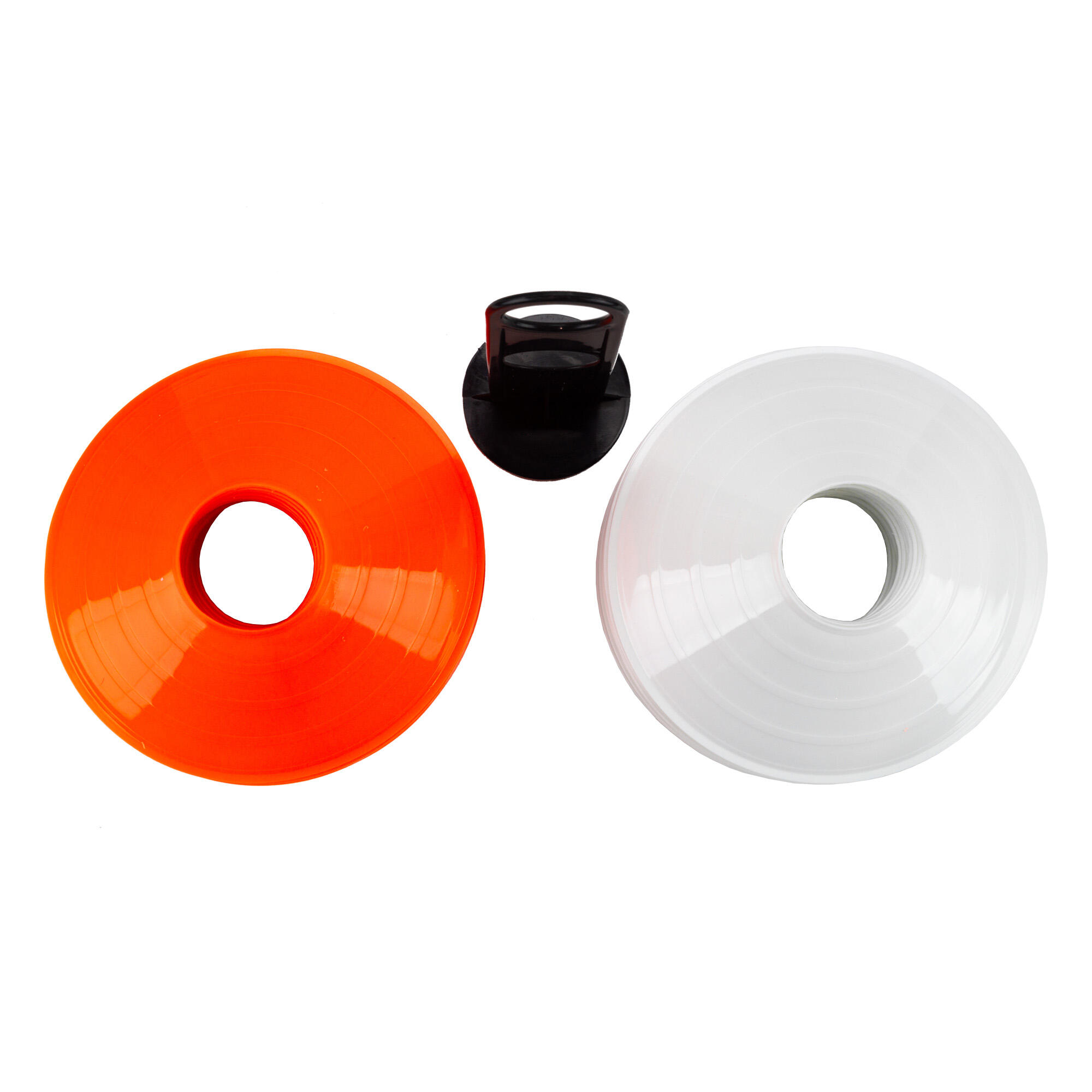Set 40 Conos Zastor AG-404 Blanco/Naranja 3/4