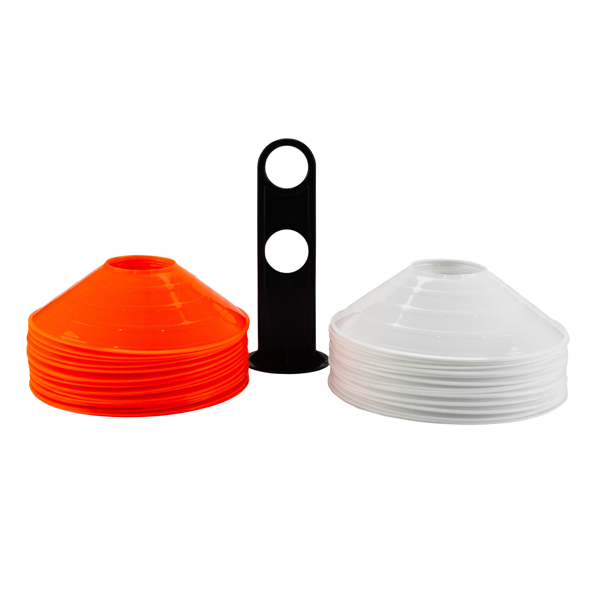 Set 40 Conos Zastor AG-404 Blanco/Naranja 2/4