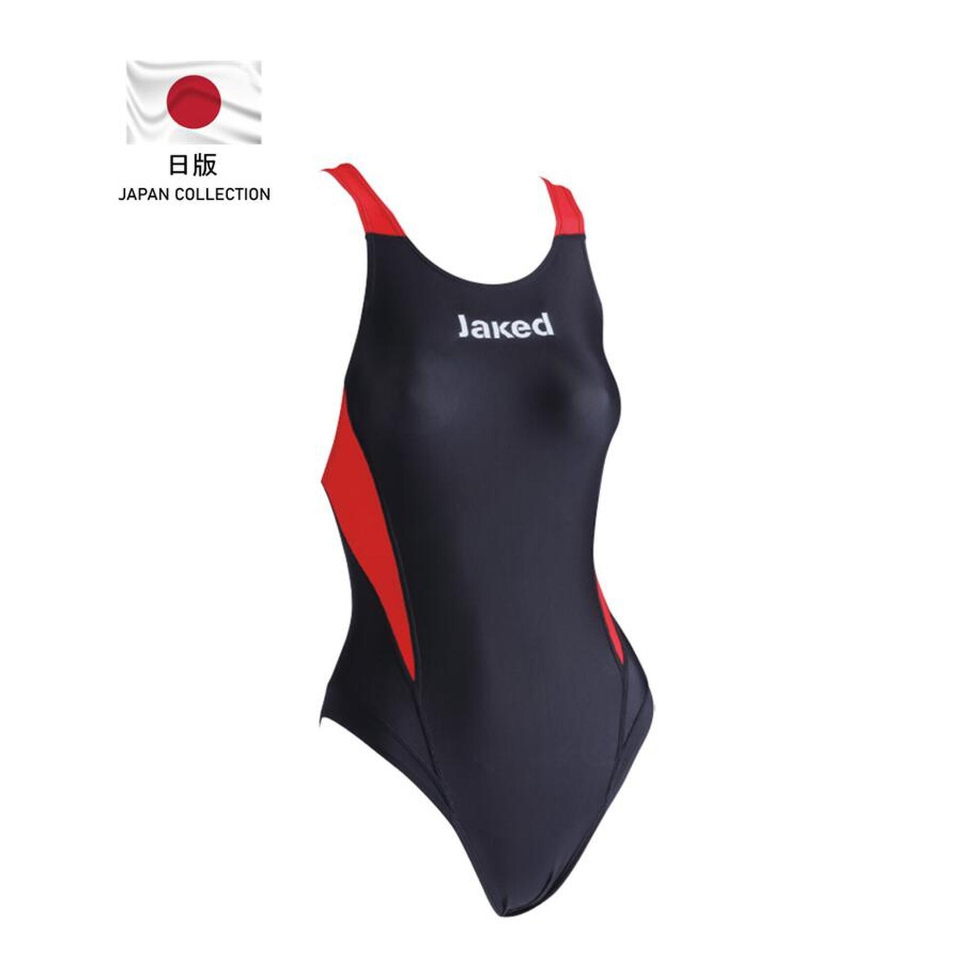 [FINA 認可] 日版 J-ELASTICO STR 440 女士連身泳衣 - 紅色