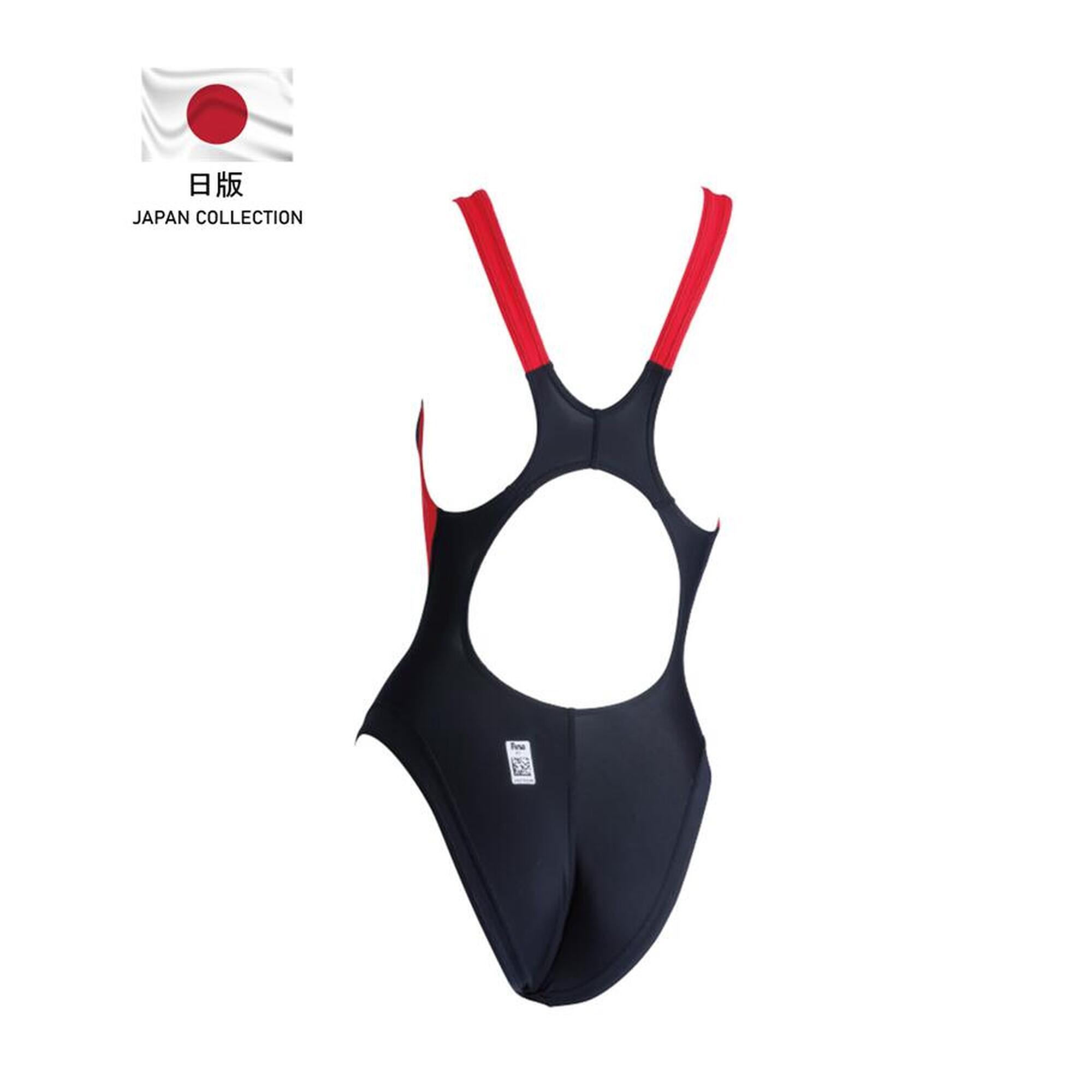 [FINA 認可] 日版 J-ELASTICO STR 440 女士連身泳衣 - 紅色