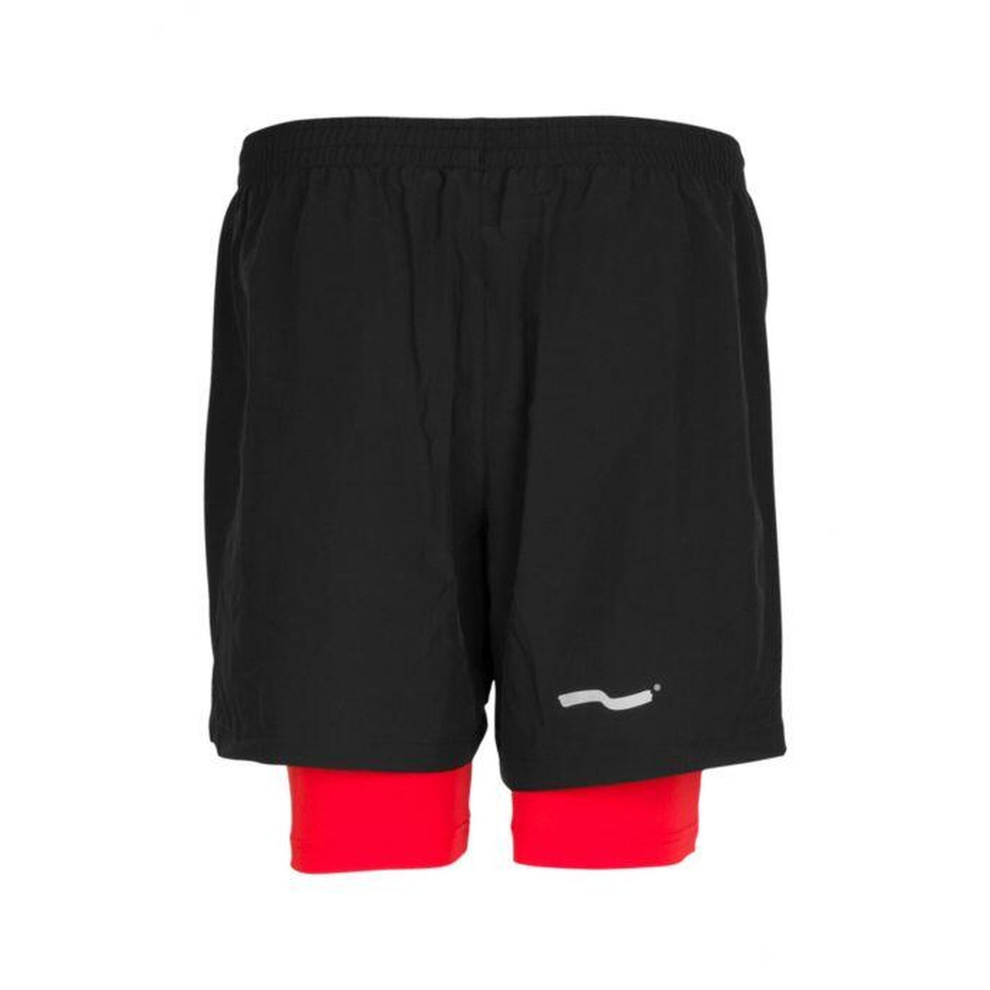 Atmungsaktive Laufshort mit integrierter Tight für Herren URBAN STYLE