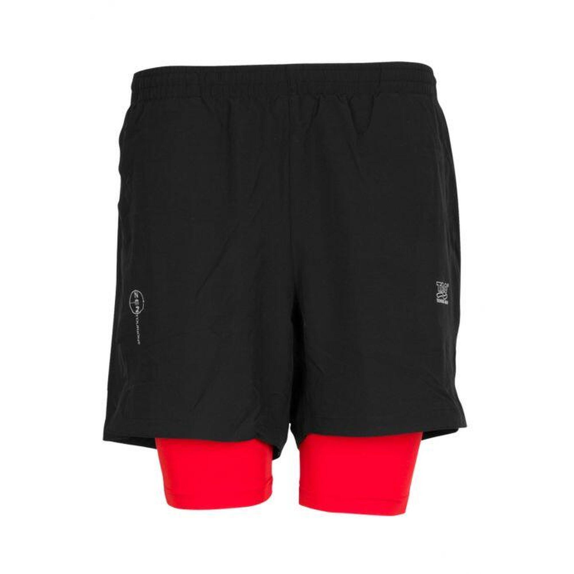 Atmungsaktive Laufshort mit integrierter Tight für Herren URBAN STYLE