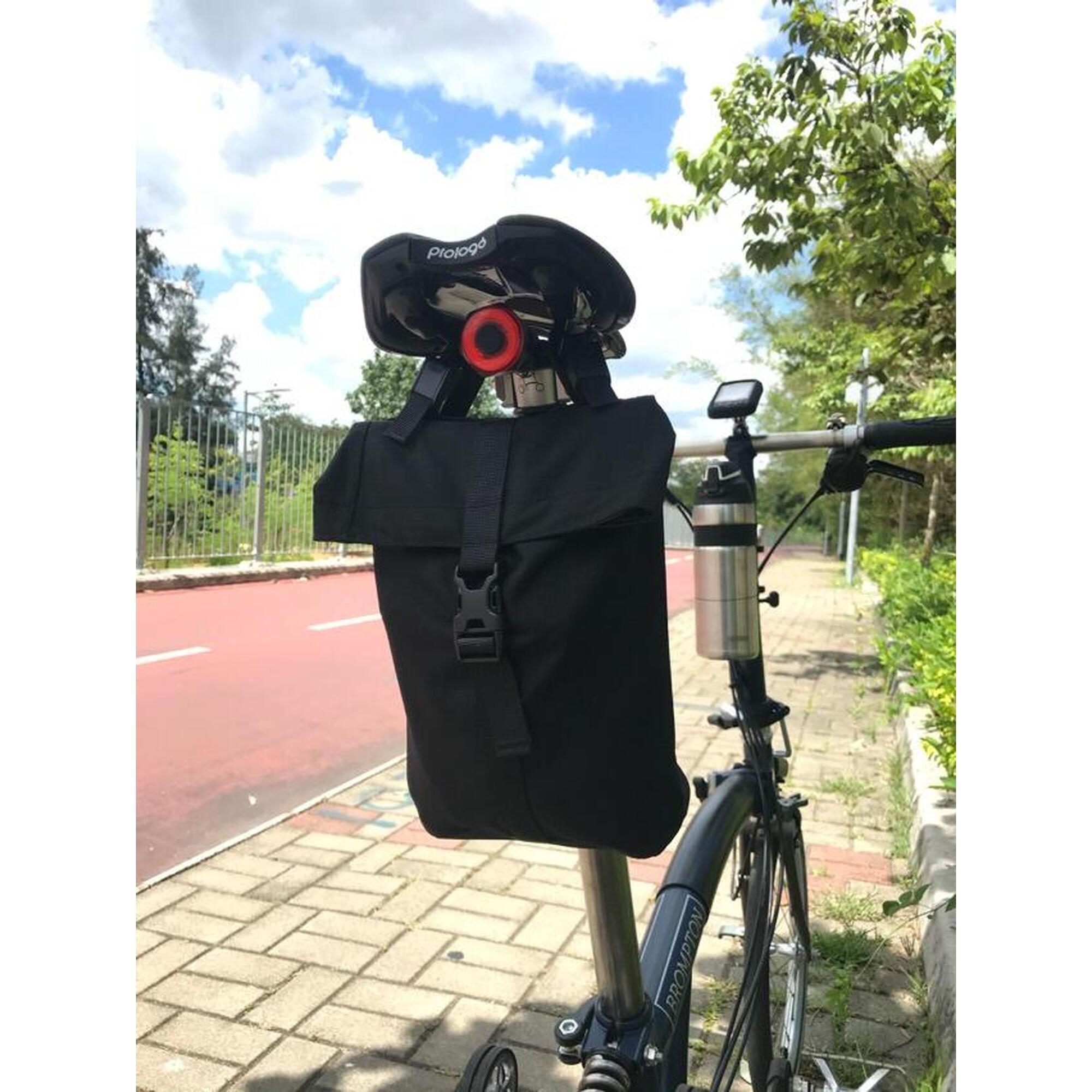 單車三用袋 1.5L - 黑色