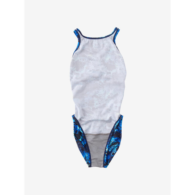 [NON-RETURNABLE ITEM]【 Fina Approved 】Flexex Aimcut 1-Piece Swimsuit - Blue