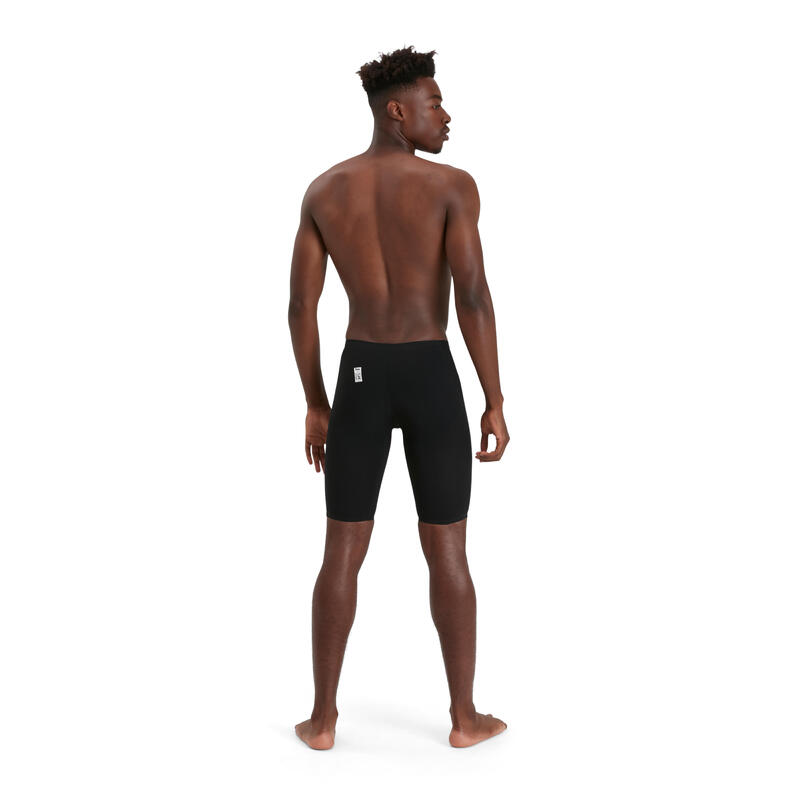 【不可退貨商品】【 FINA 認可 】FASTSKIN LZR PURE VALOR 男子競賽級及膝泳褲 - 黑色