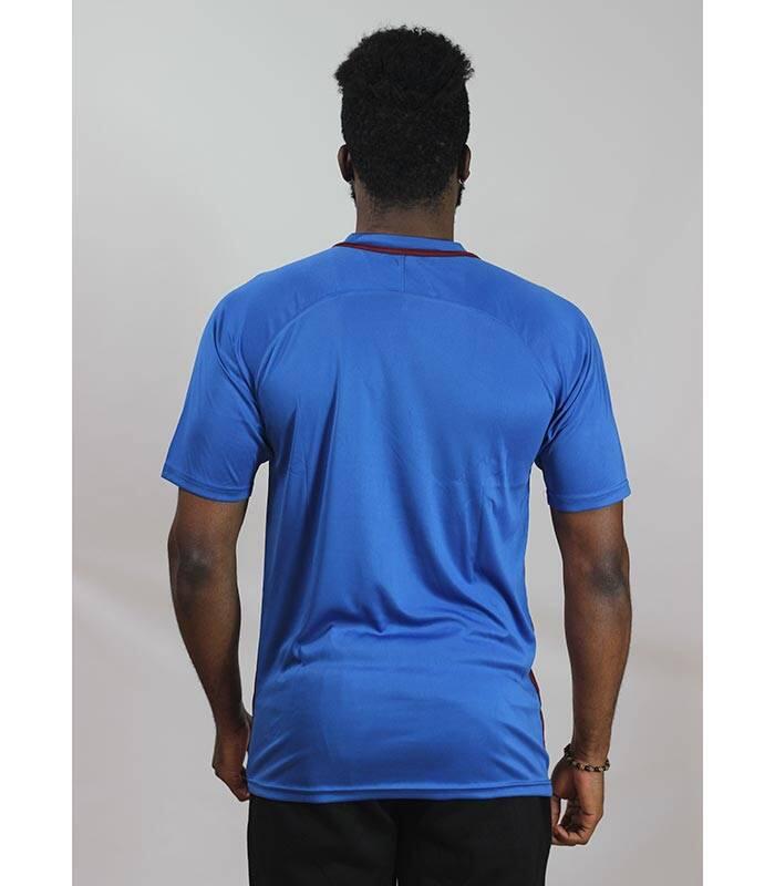 T-shirt uomo givova azzurro/granata 4/4