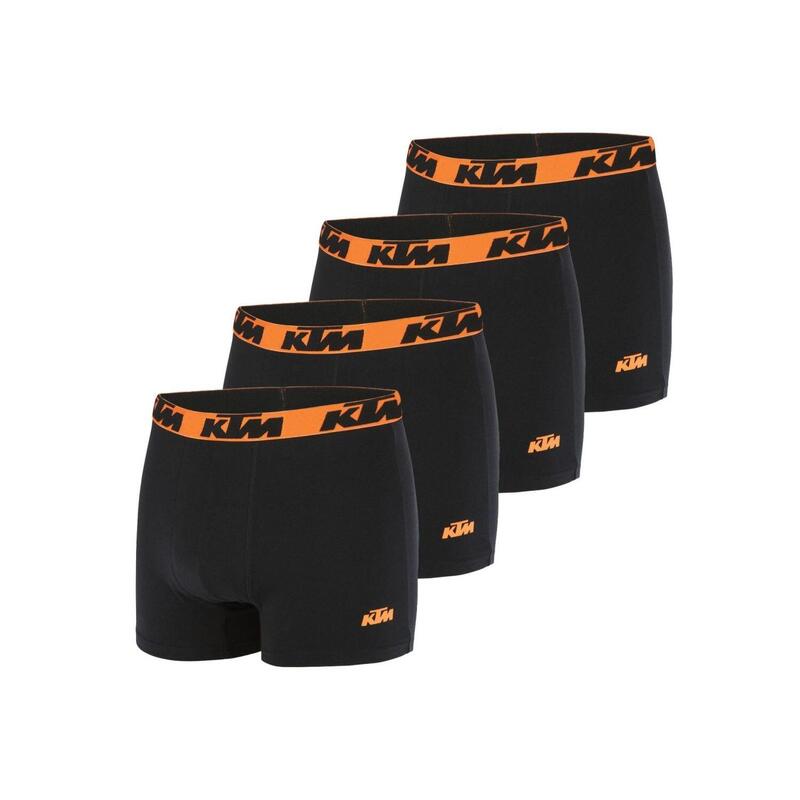 Lot de 4 boxers en coton homme