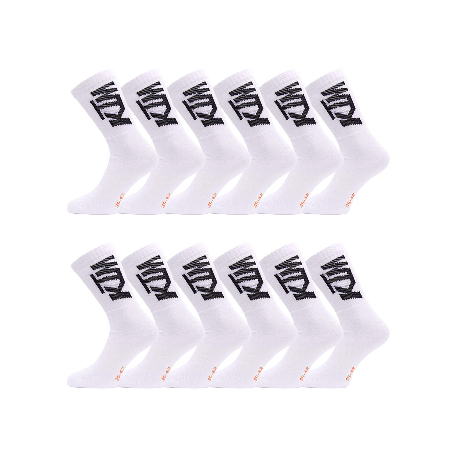Ktm - Lot De 12 Paires De Tennis Homme - Chaussettes - Multicolore - 39/42 - Decathlon