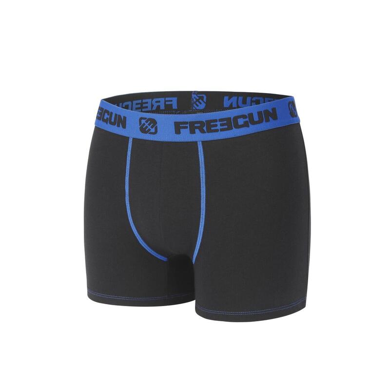 Lot de 4 Boxers homme coton Bleu