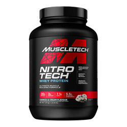 Nitro Tech Whey Protein - 908g Cookies & Cream de Muscletech