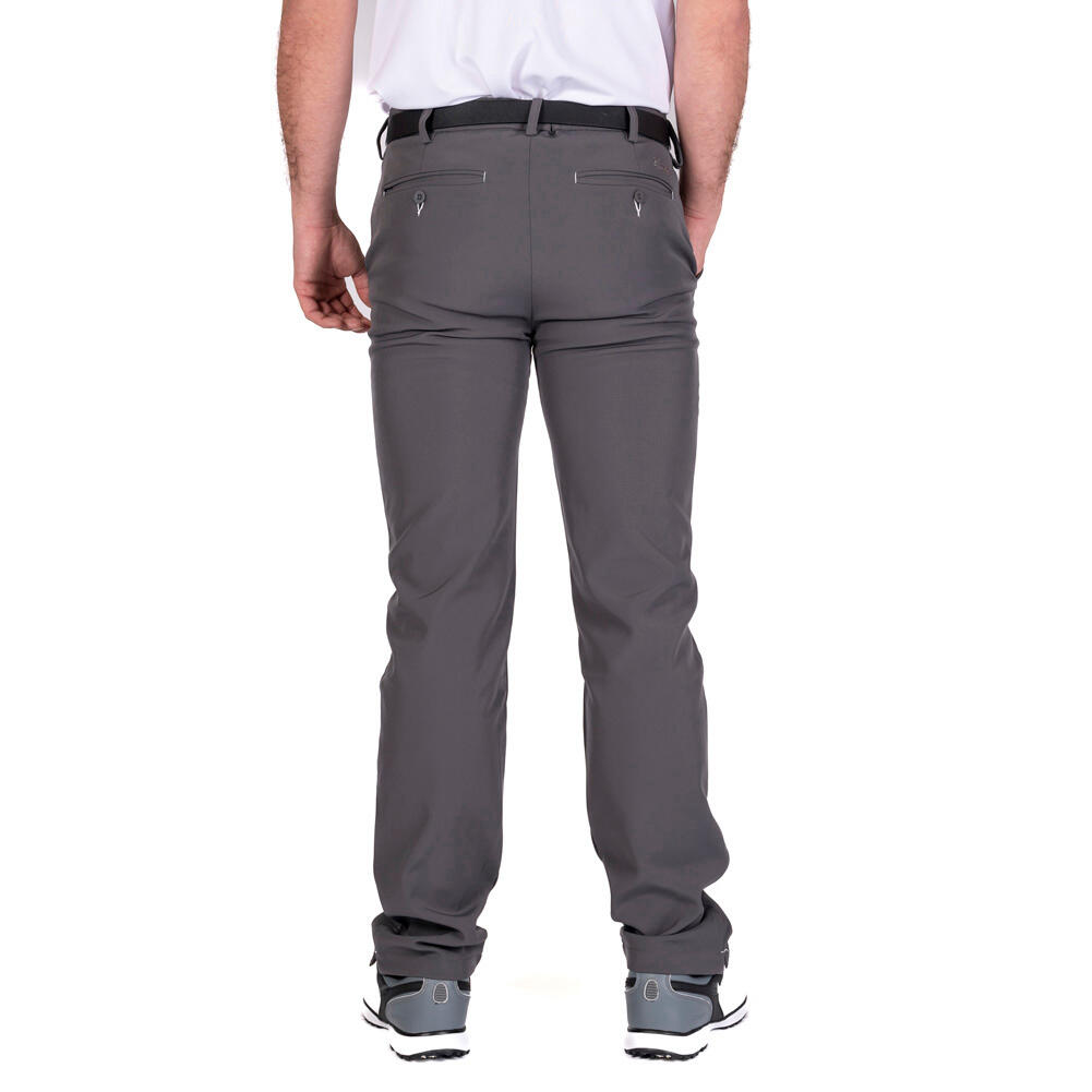 ISLAND GREEN MENS ALL WEATHER TROUSER - CHARCOAL 3/7