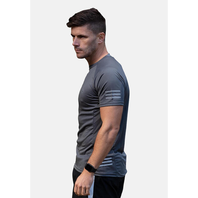 T-Shirt REFLECT360 grau atmungsaktiv feuchtigkeitsabsorbierend schnell trocknend